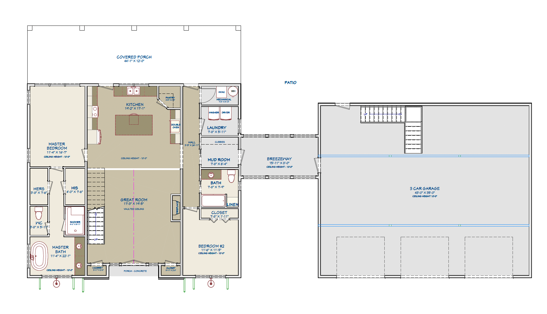 Barndominium Plan B2085 barndominium house plan