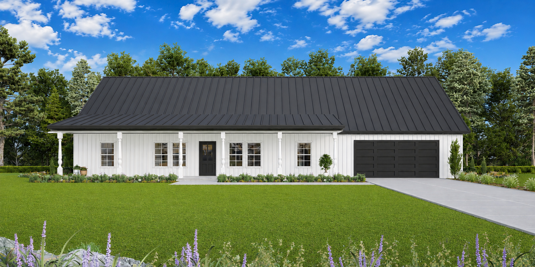 Barndominium Plan B2676 barndominium house plan