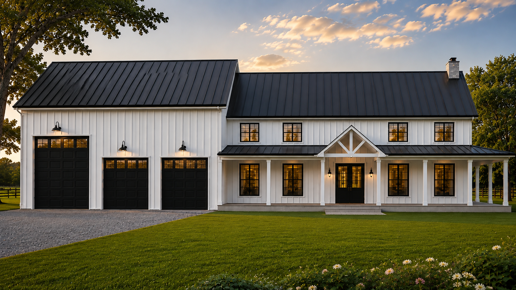 Barndominium B5550-P barndominium house plan