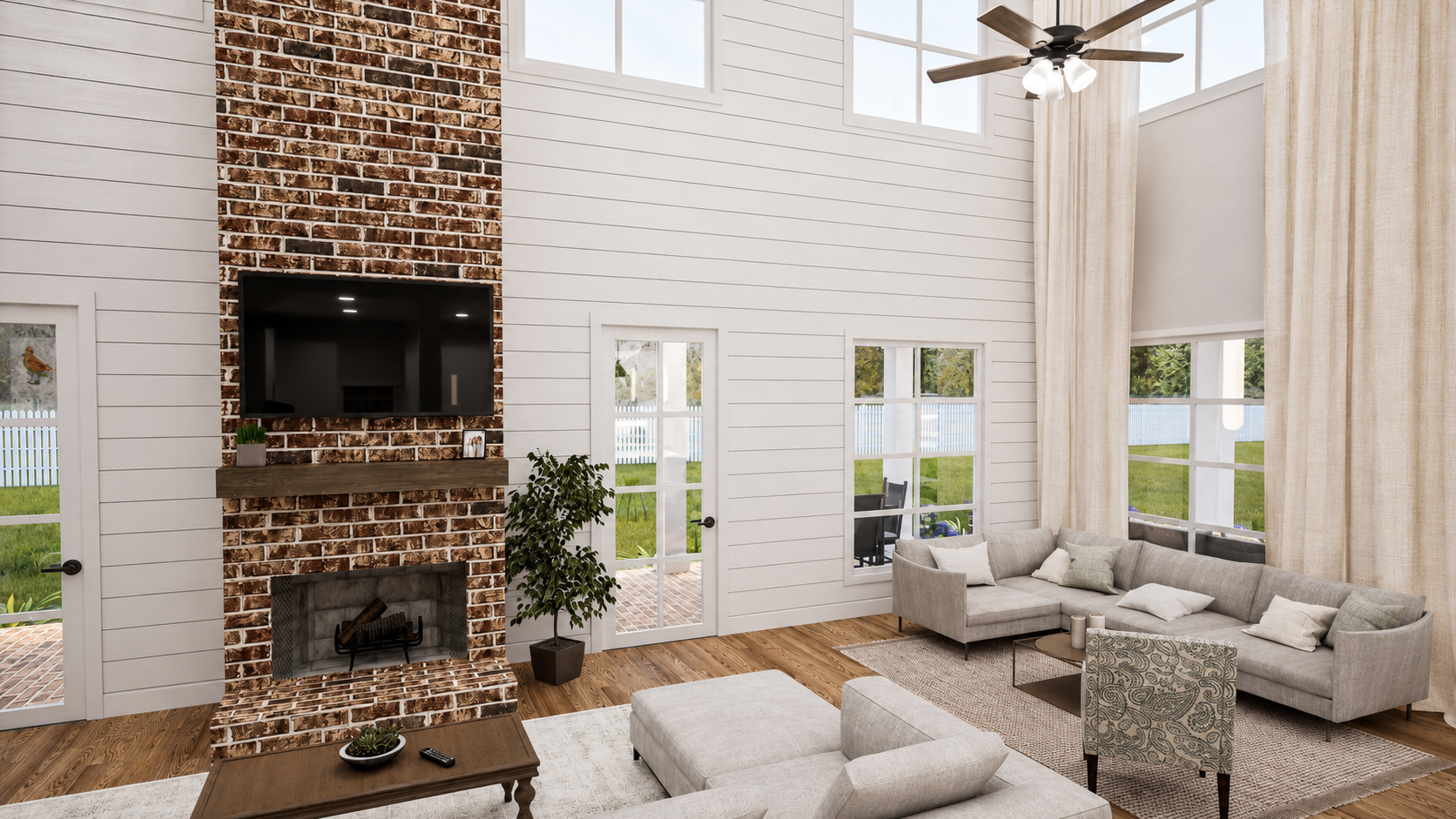 Barndominium B5550-P barndominium house plan