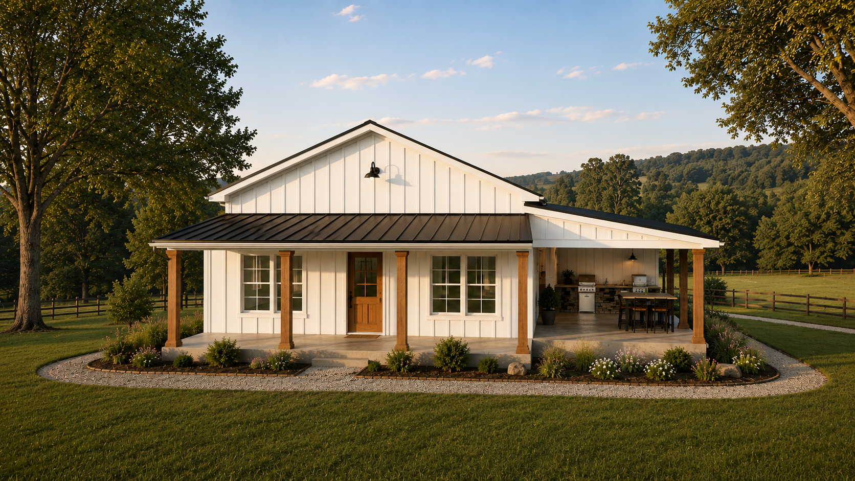 Barndominium Plan B900 barndominium house plan