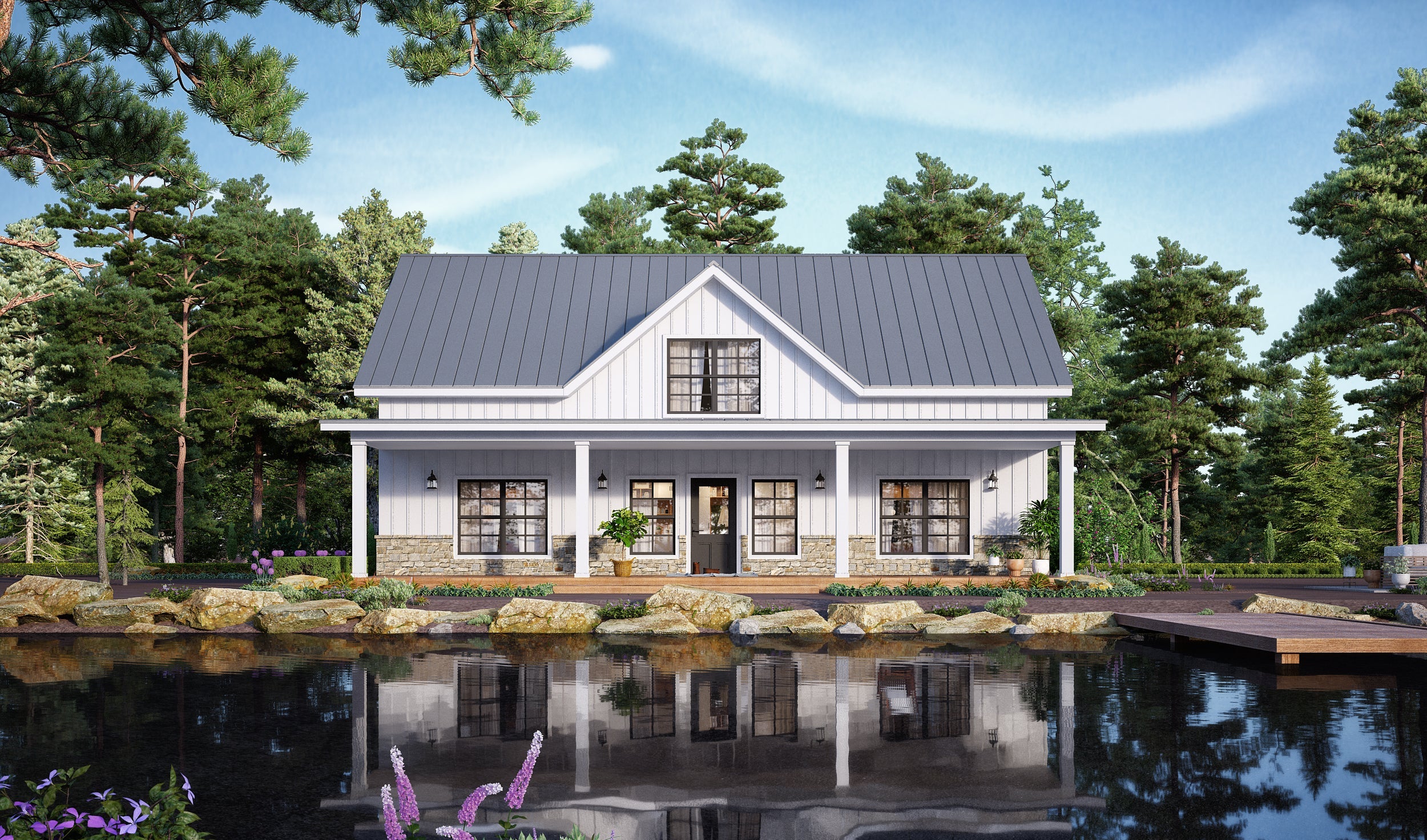 Barndominium Plan B1440 barndominium house plan