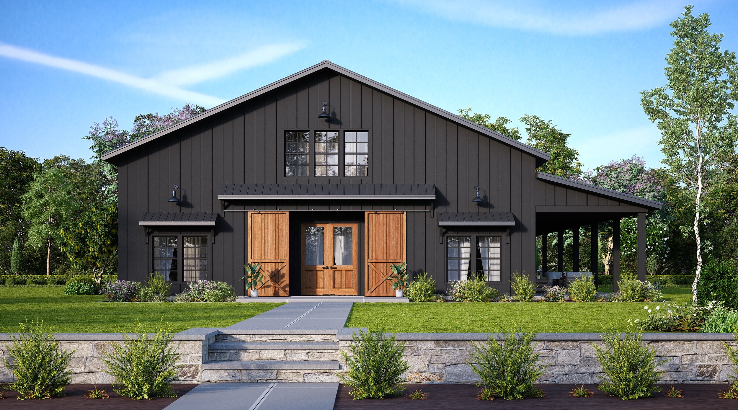 Barndominium Plan B1853 barndominium house plan