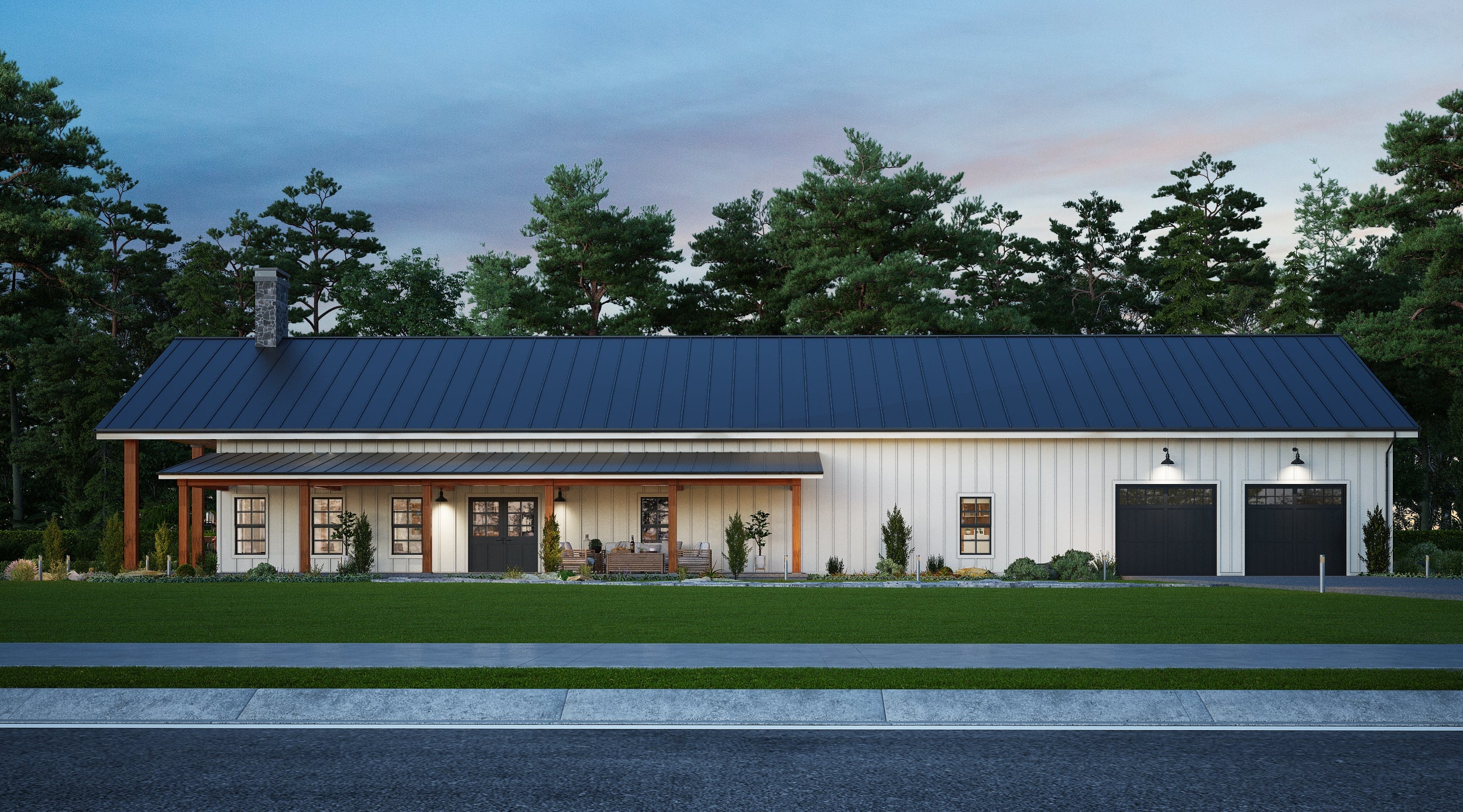 Barndominium Plan B2664-P barndominium house plan