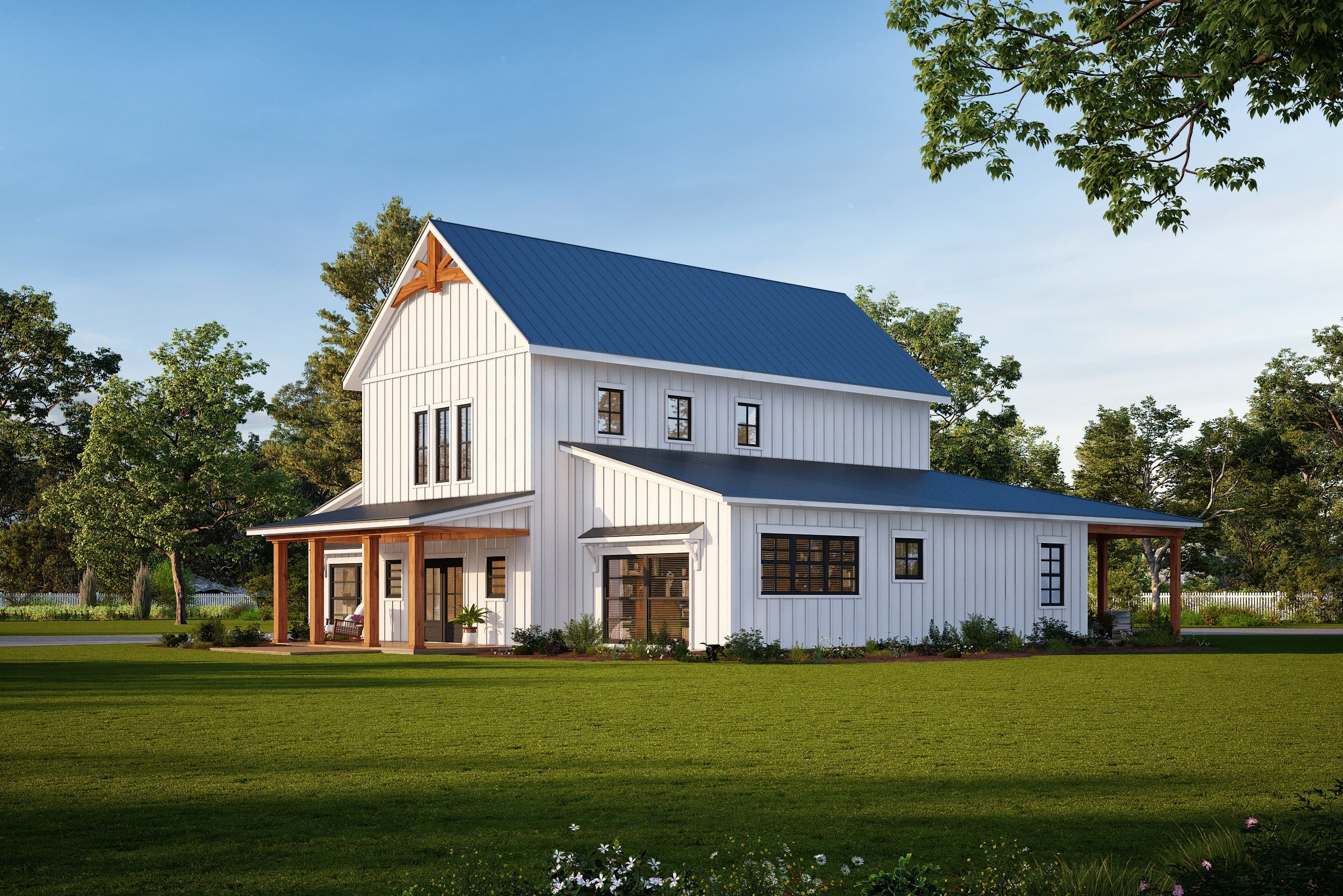 Barndominium Plan B2852 barndominium house plan