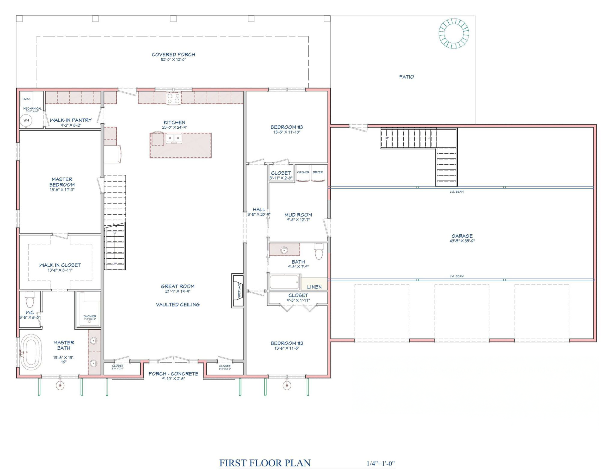 Modern Farmhouse B2900-G barndominium house plan