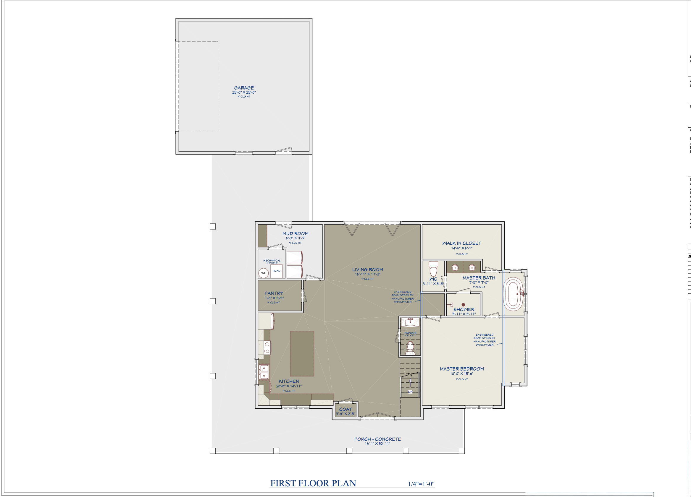 Barndominium Plan B2986 barndominium house plan