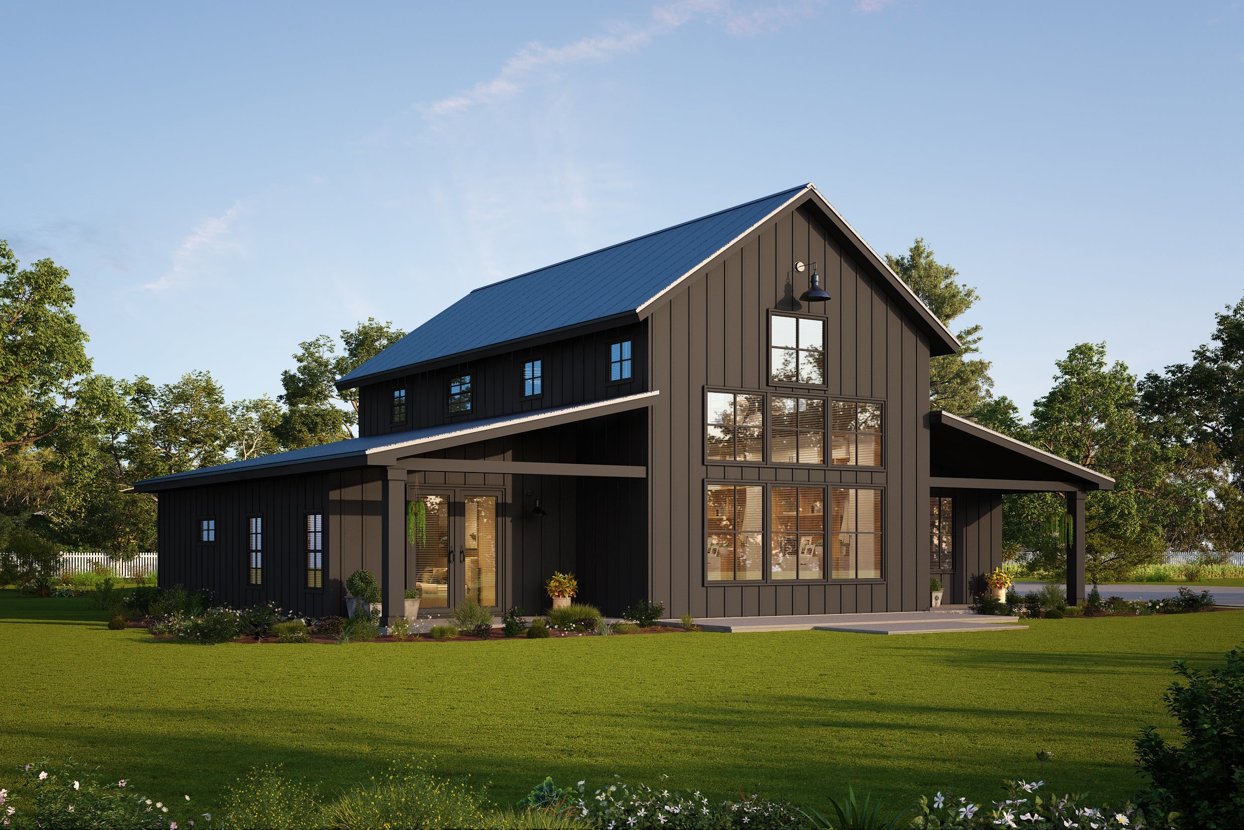 Barndominium Plan B3150 barndominium house plan