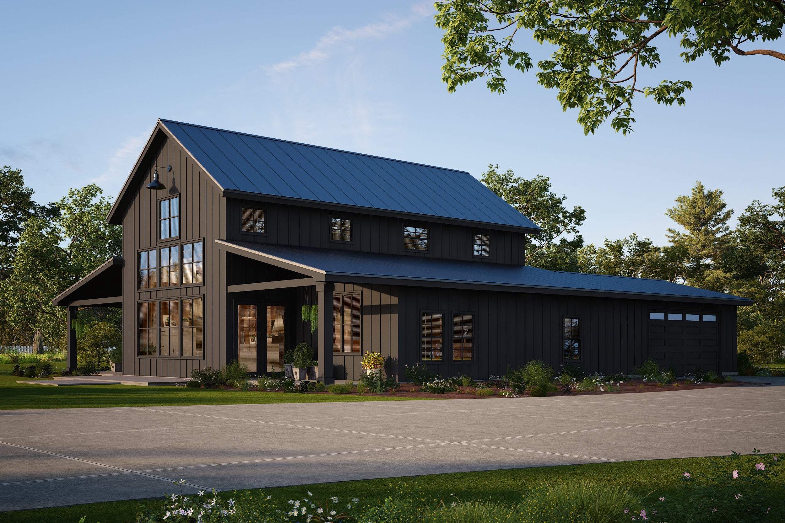 Barndominium Plan B3150 barndominium house plan
