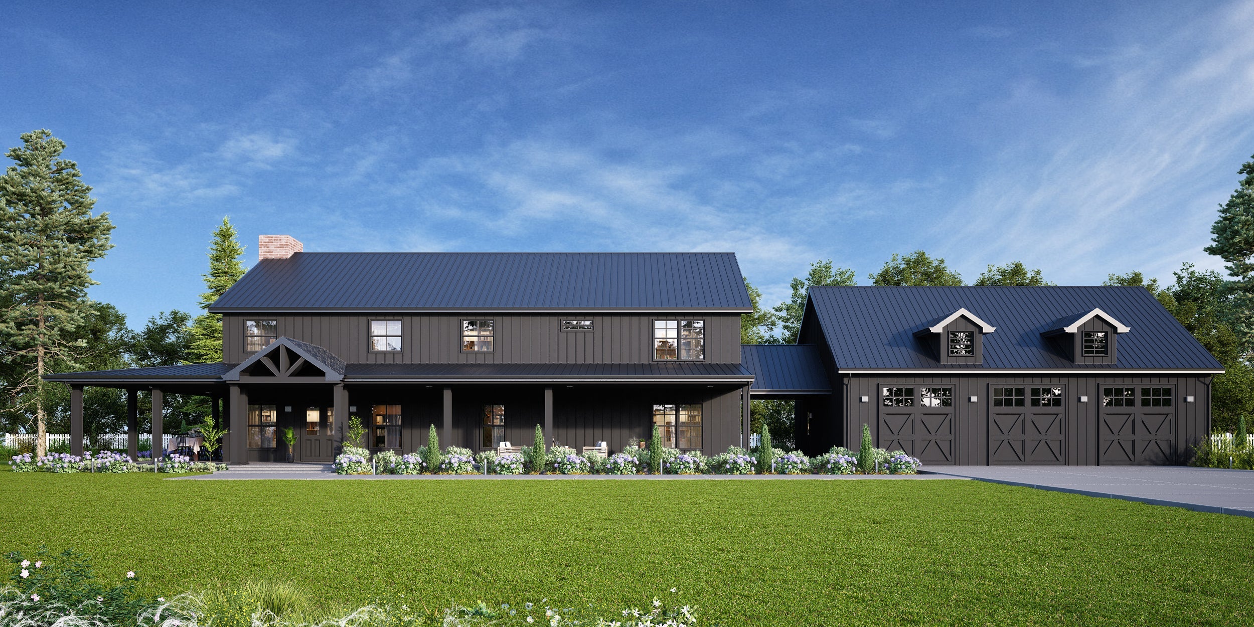 Barndominium Plan B3970 barndominium house plan