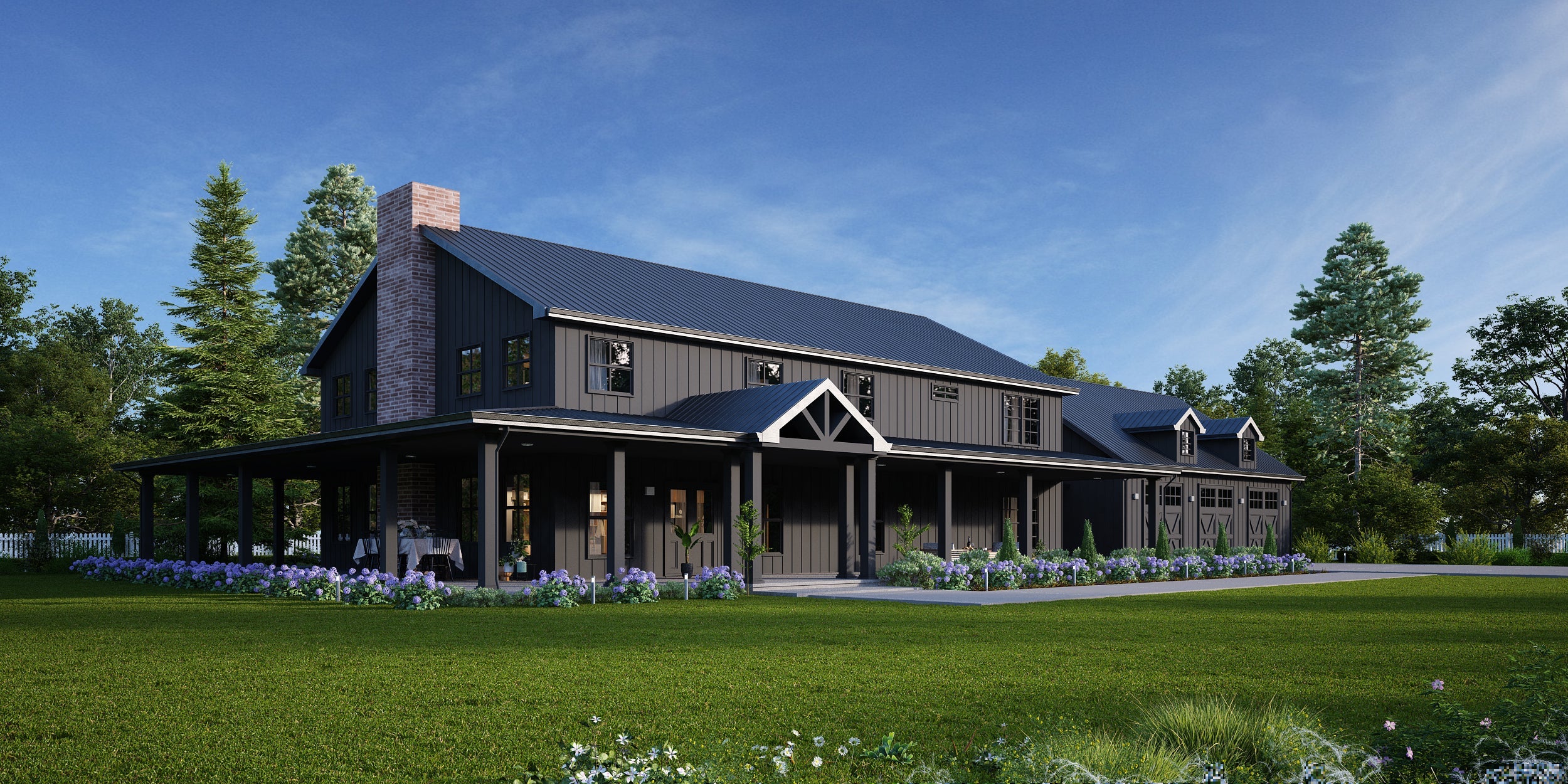 Barndominium Plan B3970 barndominium house plan