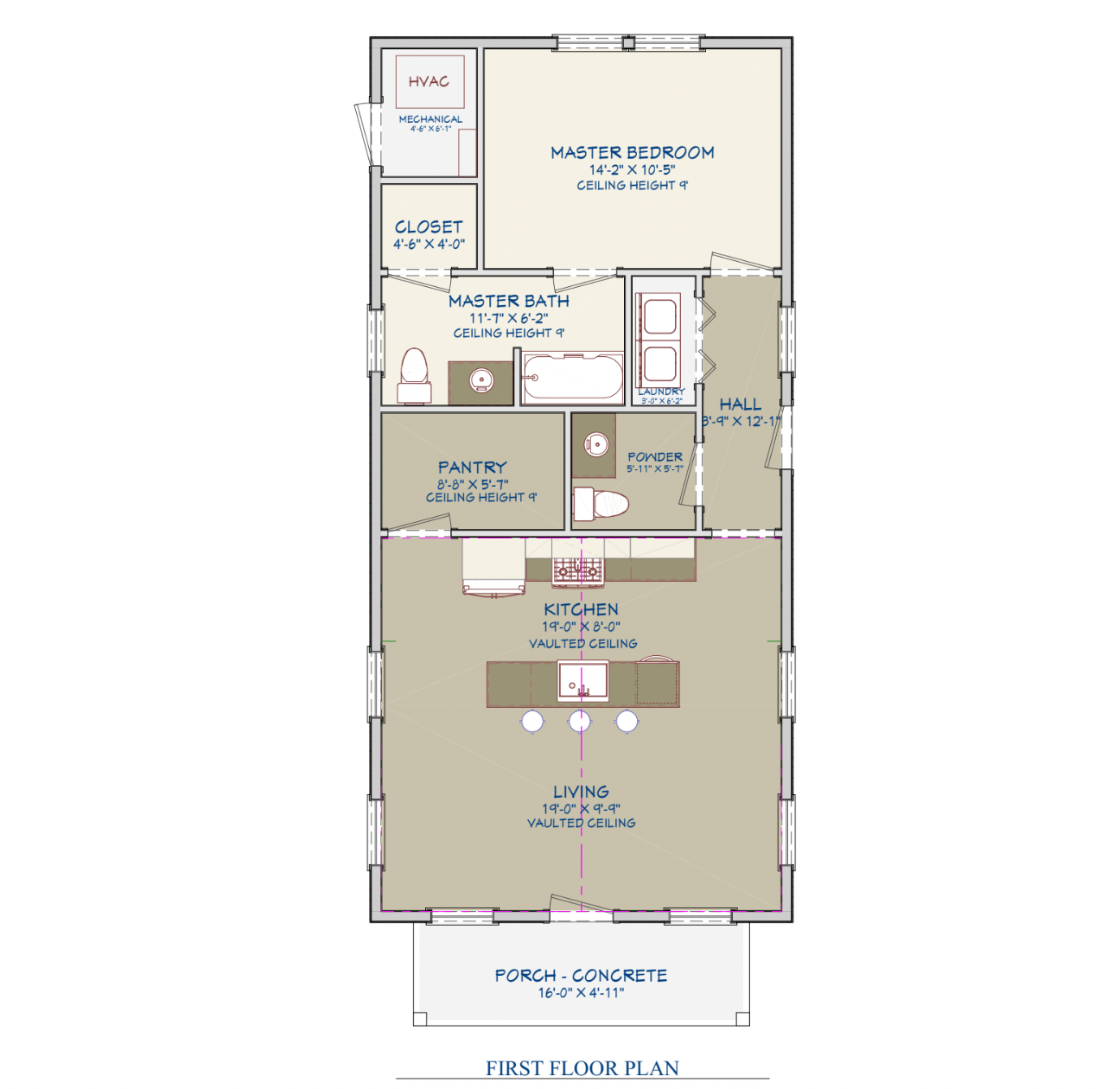 Barndominium Plan B840 barndominium house plan