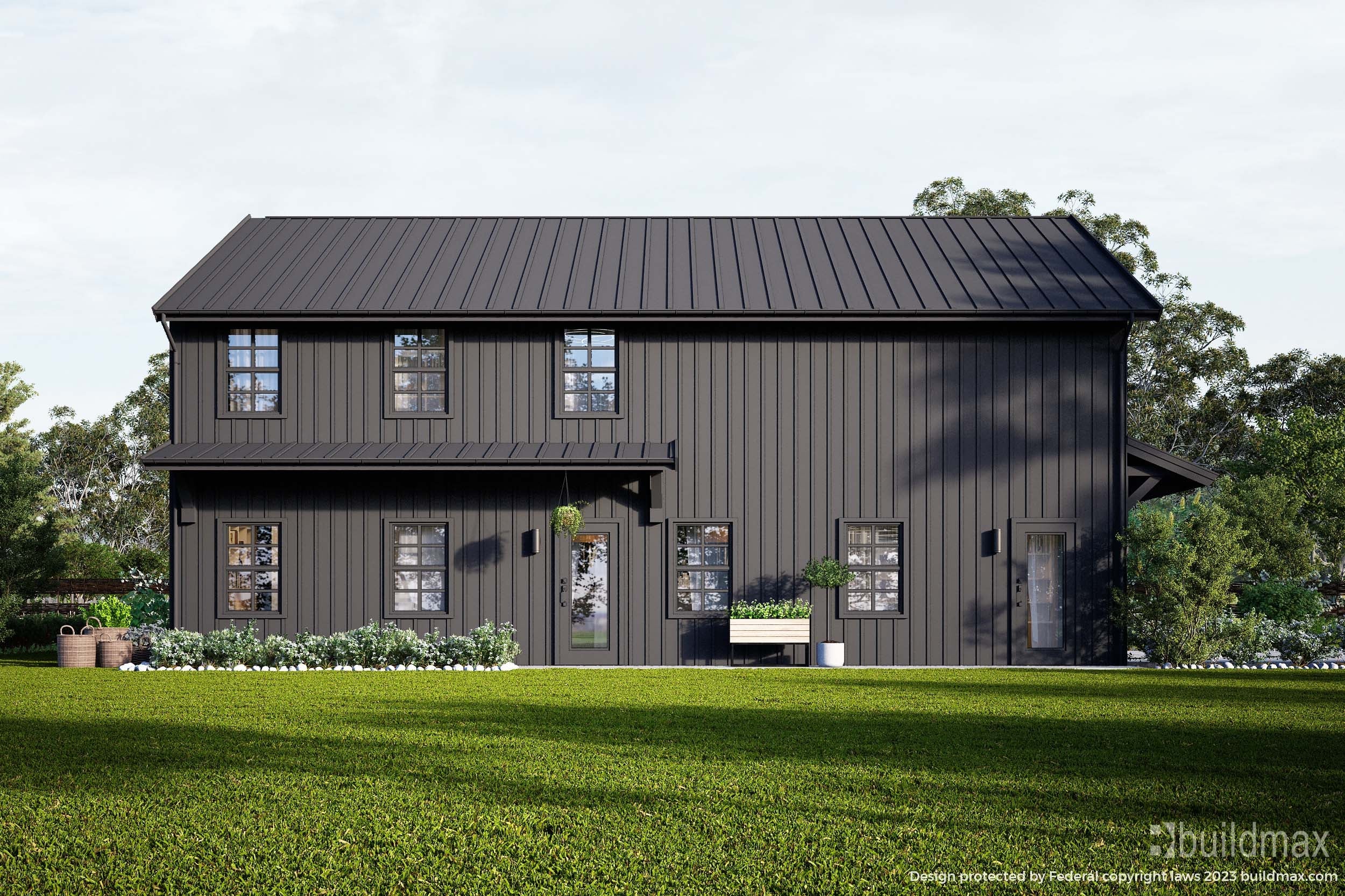 Barndominium Plan B960 barndominium house plan