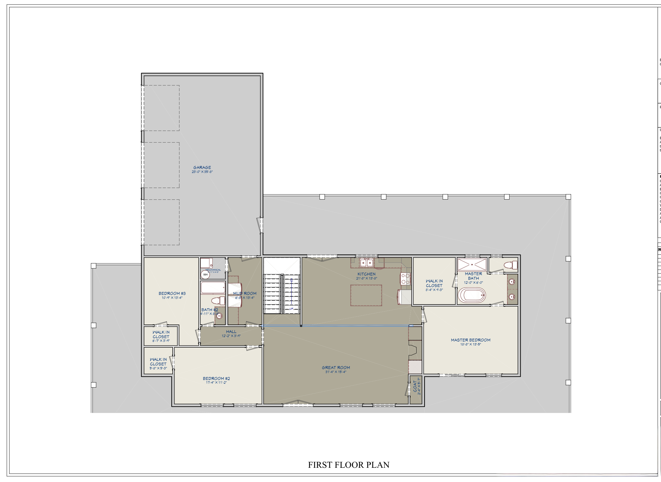 Barndominium Plan B3430 barndominium house plan