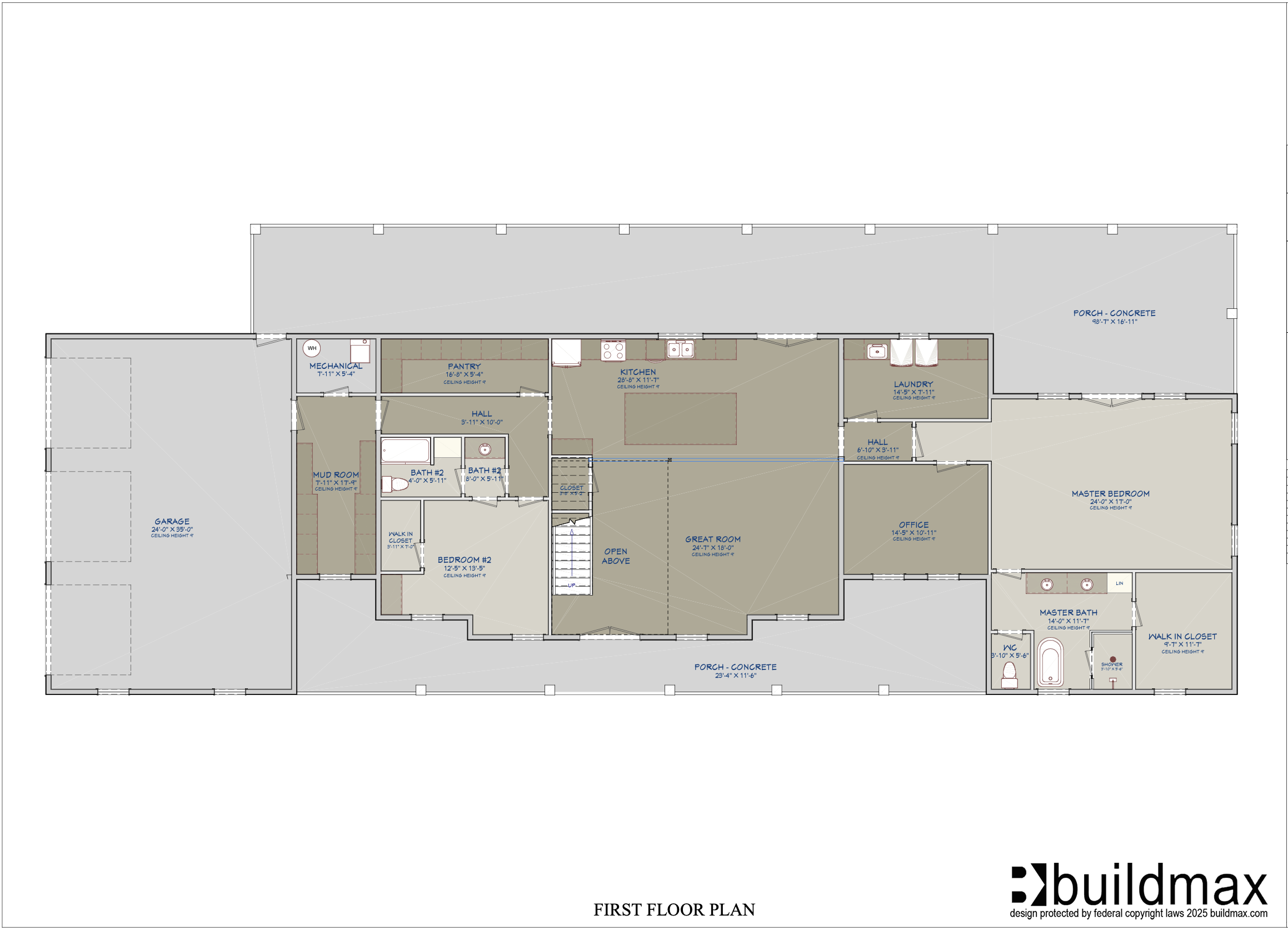 Barndominium Plan B3886 barndominium house plan