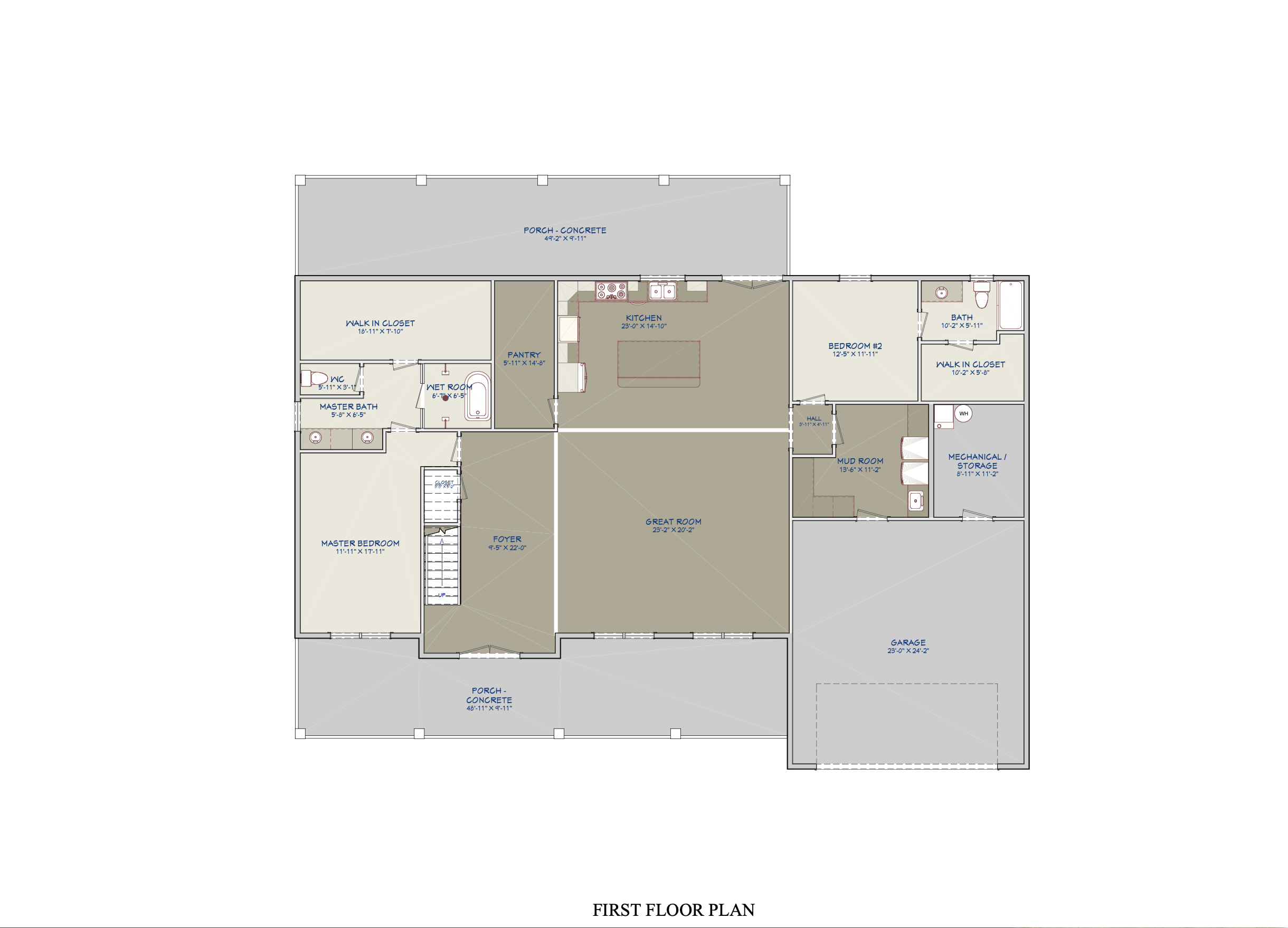 Barndominium Plan B3996 barndominium house plan