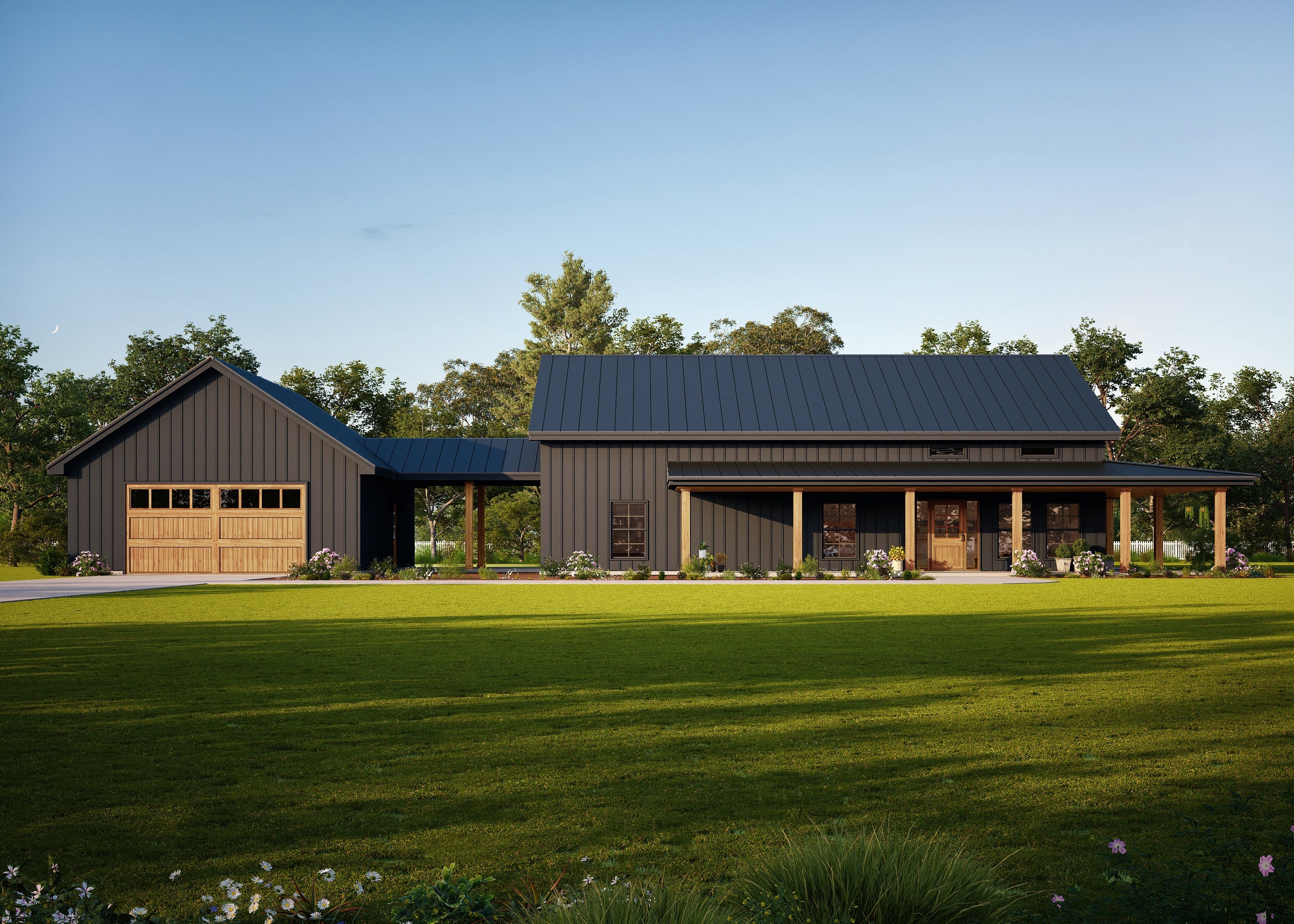 Barndominium Plan B1600-G barndominium house plan