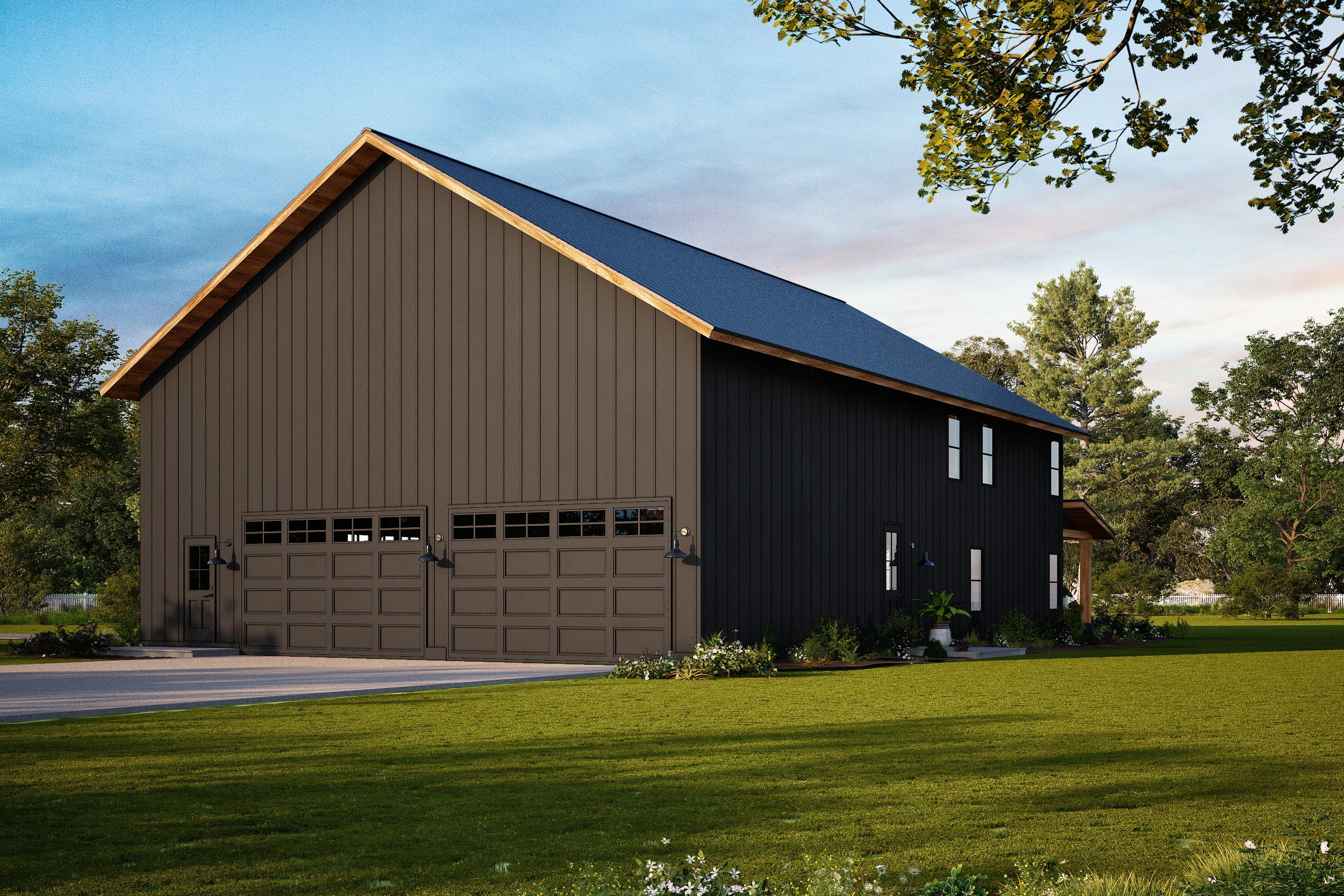 Barndominium Plan B2610 barndominium house plan