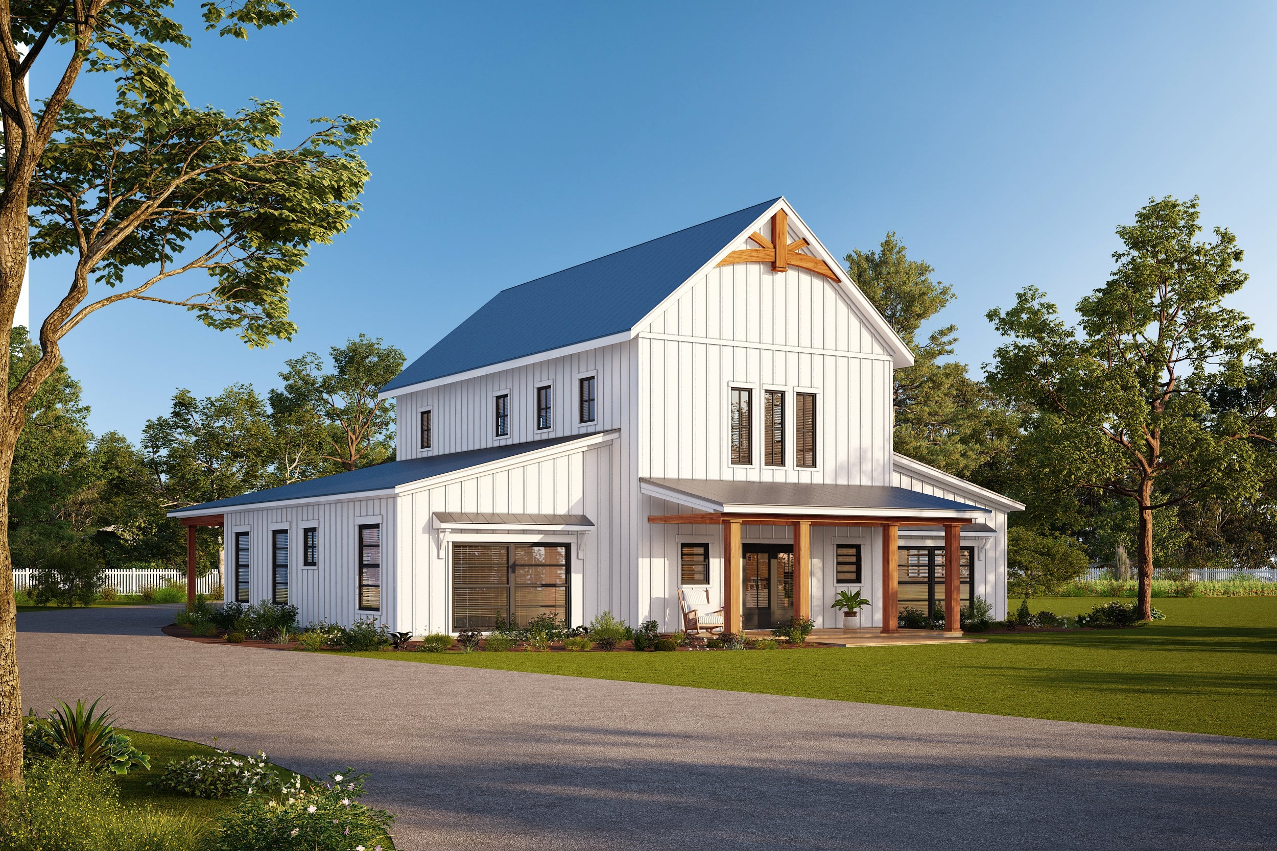 Barndominium Plan B2852 barndominium house plan