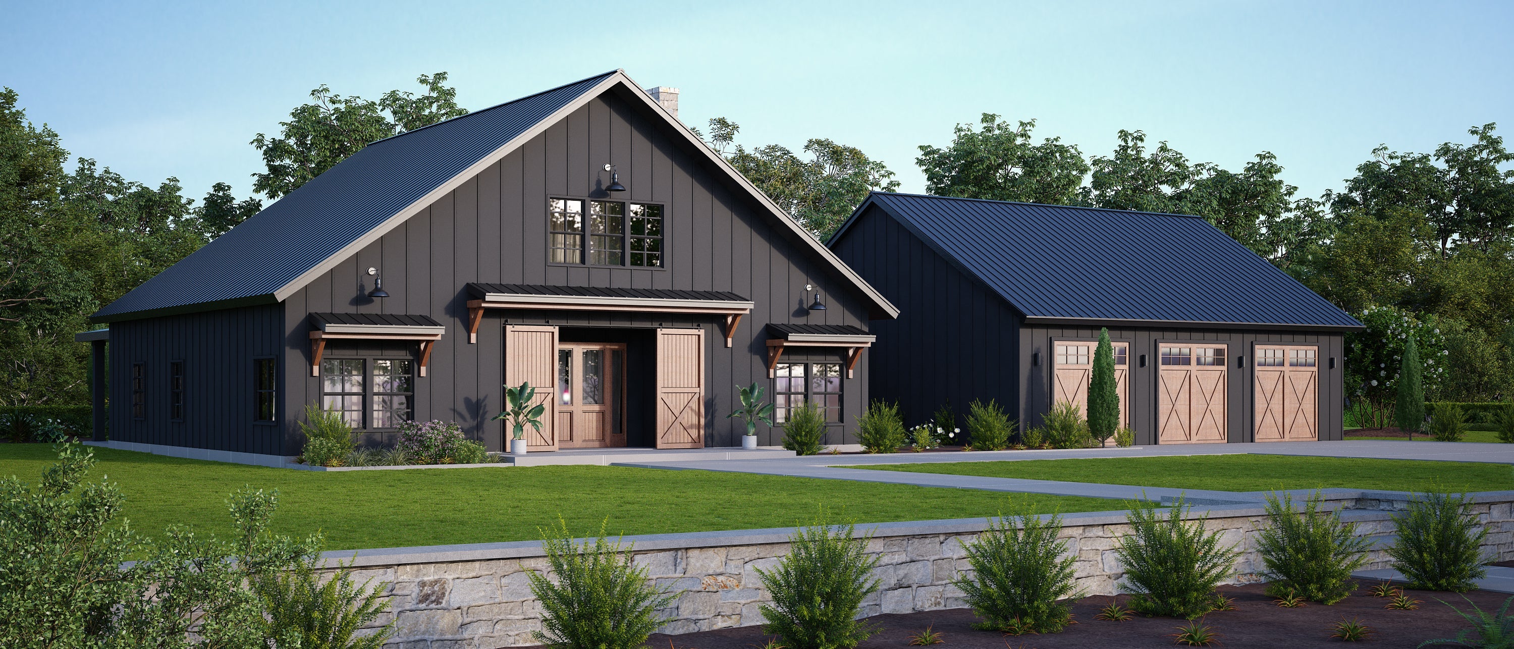 Barndominium Plan B2900 barndominium house plan
