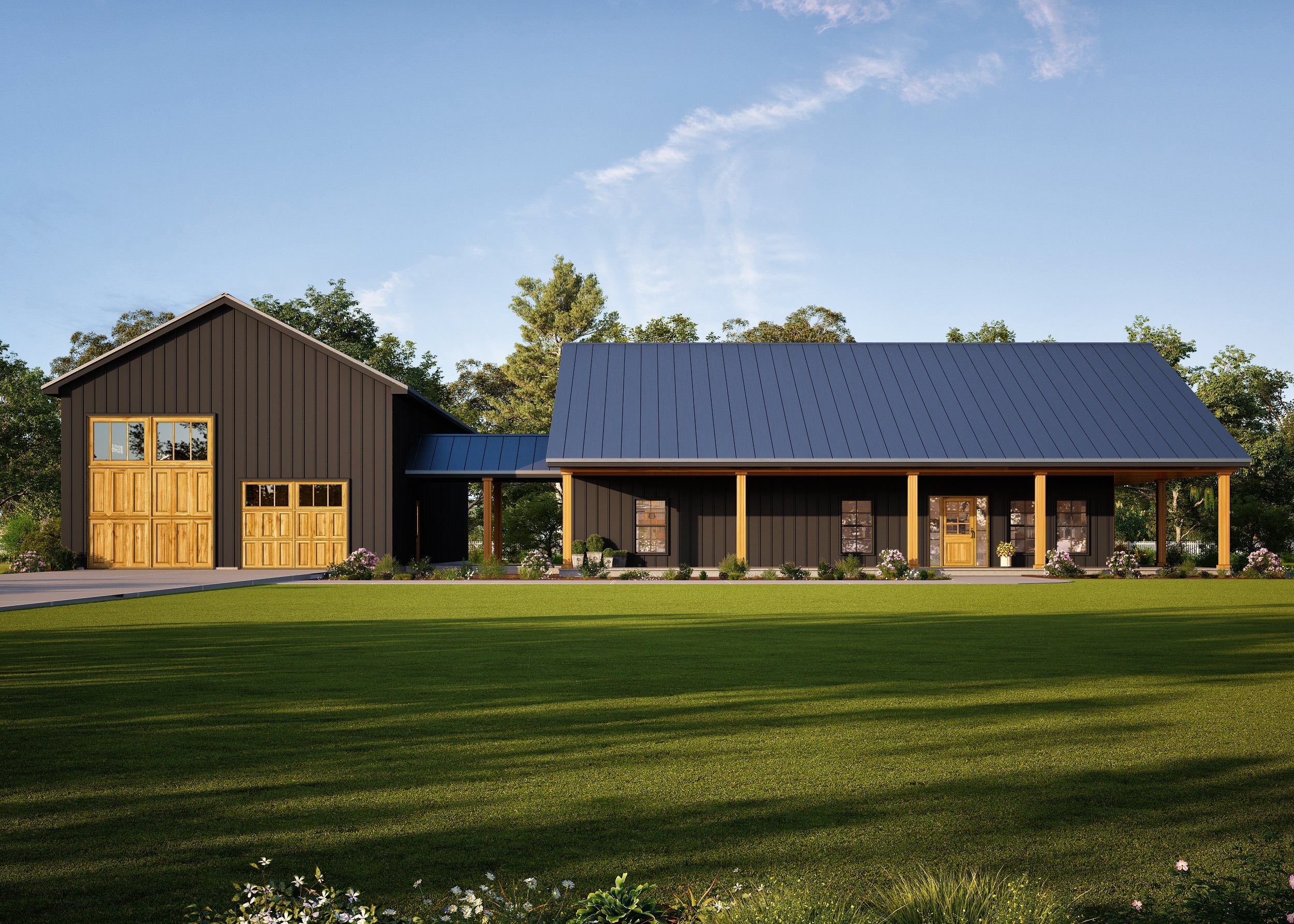Barndominium Plan B1725-G barndominium house plan